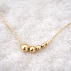 Elegant Tone Gold Necklace